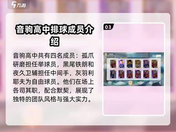 排球少年手游(SSR球员全揭秘💥)截图4