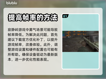 《寂静岭2重制版》帧率飙升秘籍💥🔥截图2