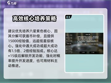 苍雾世界💥核心养成与突破全攻略来了！截图4