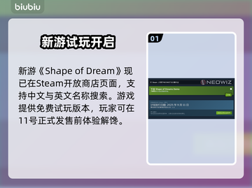 《🎮梦之形Steam英文名曝光！》截图2