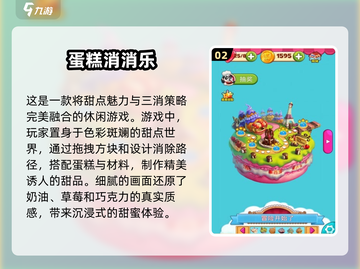 🎂2024超好玩蛋糕游戏推荐，甜甜蜜蜜乐趣多！截图3