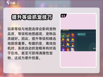 魔力宝贝复兴✨离线挂机抓宠几率大曝光！野外遇宠秘籍截图4