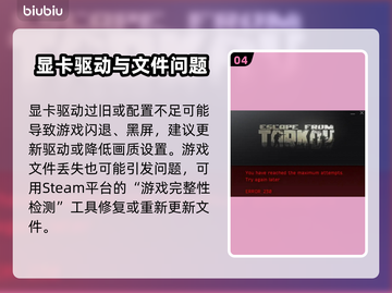 💥逃离塔科夫黑屏？一招解决看这里！🎮截图5