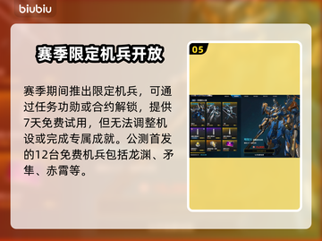 🎮解限机S0赛季奖励大揭秘！这些福利你绝对不能错过！截图6