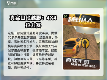 🔥2025最火4x4越野手游大合集💥截图2
