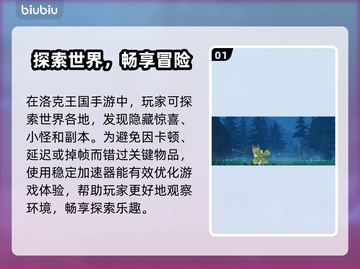 🔥洛克王国加速器推荐！游戏加速不卡顿🚀截图2