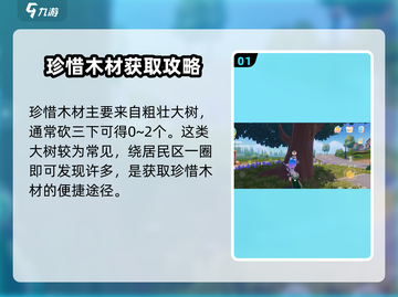 心动小镇🔥珍惜木材获取攻略💎截图2