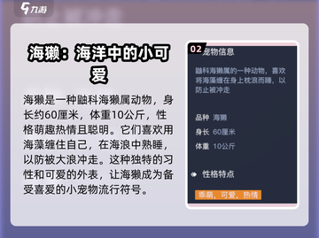 黎明之海🔥海獭宠物获取方式大揭秘！🎮海獭等你带回家～截图3