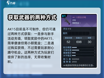 黎明觉醒AK15制作全过程大起底💥🔥截图2