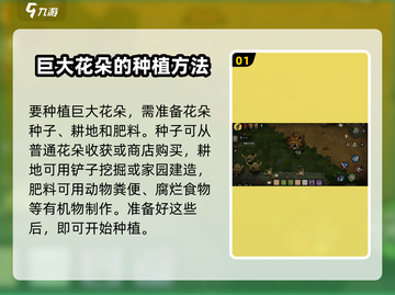 饥荒新家园：巨大花朵玩法大揭秘！💐截图2