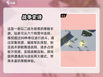 🔥2025热门策略手游推荐｜二战题材超燃玩法💥截图4
