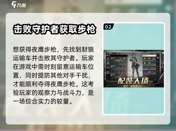 超凡先锋💡夜鹰步枪获取攻略，轻松到手！截图3