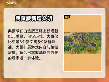 《文明6白金VS典藏！差了啥？💥》👑🎮截图5