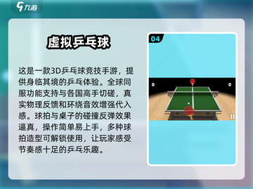 2024必玩🔥免费3D乒乓球手游排行榜前五出炉！🏓截图5