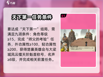 《大侠立志传》终极攻略！拿下天下第一结局⚔截图2
