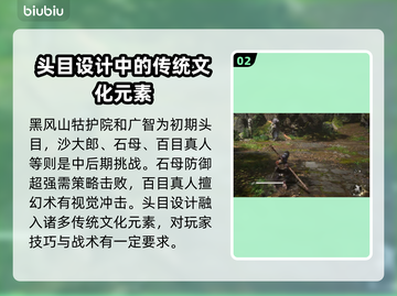 黑神话悟空🔥头目全介绍，游戏迷必看！截图3