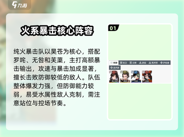 🔥白荆回廊最强配队公式💥  
🎮新手必看阵容搭配攻略✨截图2