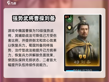 《三国谋定天下》🔥最强武将图鉴，助你称霸战场！截图2