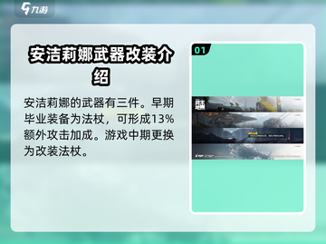 明日方舟🔥安洁莉娜武器玩法大全，终末地最强攻略！截图2