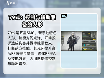 《少女前线2》新手池五星排行🔥超详细解析！新手必看⭐截图7