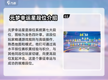 元梦之星🔥幸运星后是什么段位？游戏段位分布全揭秘！截图3