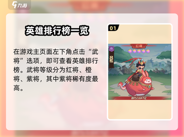 🔥《守护之境》英雄排行榜&等级全揭秘！🎮💥截图2