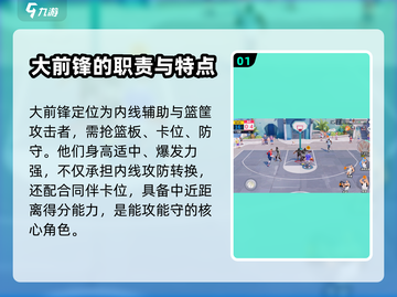 全明星街球派对🔥大前锋玩法定位分享🏀截图2