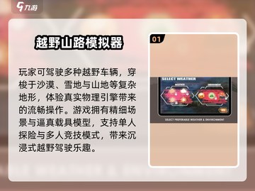 🚗2025最火越野手游TOP5！🔥截图2
