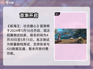 🔥航海王壮志雄心首测开启！🎮截图2