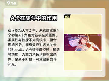炽焰天穹🔥：A卡作用全揭秘，不看后悔！截图4
