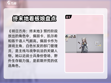 明日方舟终末地看板娘大曝光！🔥游戏隐藏彩蛋全解析截图2