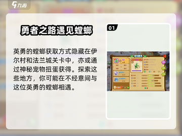 魔力宝贝复兴版🔥螳螂养成秘籍✨轻松培养最强战宠！截图2