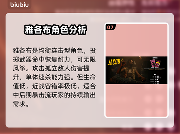 死亡岛2最强角色🔥新手必选角色推荐🎮截图8