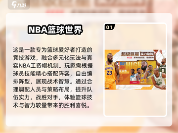🏀2024必玩！超酷4K篮球游戏推荐🔥截图2