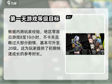 绝区零🔥首日飙升多少级？新手必看💥截图2