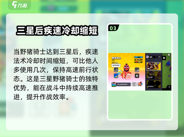 爆裂小队🔥野猪骑士技能全解析/Game必备⚡截图4