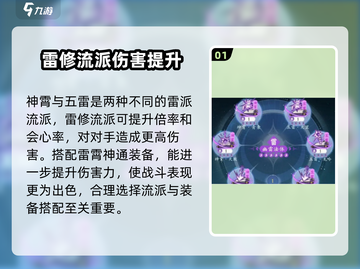 问剑长生：太虚雷修流派🔥最强选择秘籍✨截图2