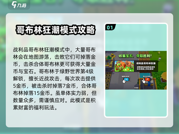 爆裂小队🔥哥布林狂潮玩法揭秘🎉游戏名必备！截图2