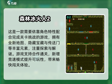 🔥2025必玩冰火森林双人小游戏推荐！🌲🎮截图3