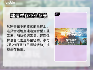 🔥《星际裂变》测试时间曝光！🚀截图2