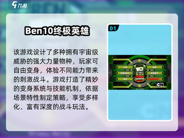 🔥2025超火Ben10手游盘点🎮必玩清单来啦！截图2