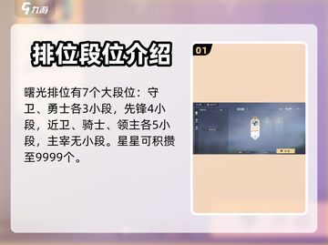 曙光英雄🔥排位赛段位机制大揭秘！💎截图2