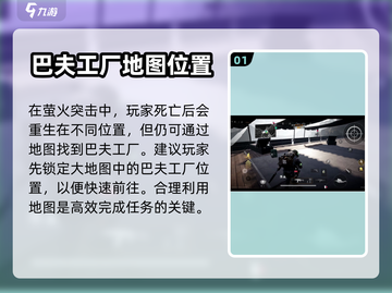 和平精英：巴夫工厂办公楼位置大起底🔥截图2