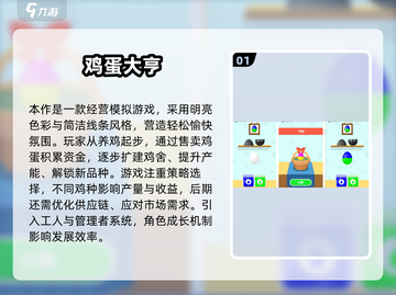 🐣超火养鸡卖蛋手游推荐！2025必玩经营类TOP榜💥截图2