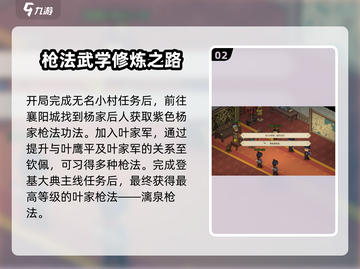 《大侠立志传》叶家枪法🔥获取攻略/Game名截图3