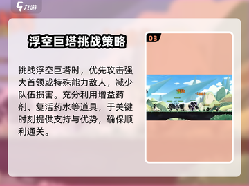超进化物语2🔥浮空巨塔通关秘籍，玩转攻略在这里！截图4