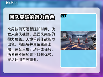 界外狂潮🔥角色介绍，最强角色等你来选！截图2