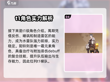 《白荆回廊》T0角色榜单🔥快看你抽对了吗？✨截图5