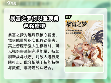 无尽梦回✨最强角色大揭秘！🔥排行必看截图2