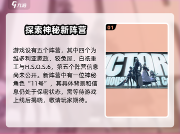 绝区零🔥新阵营大曝光！这些阵营你Pick哪个？截图2